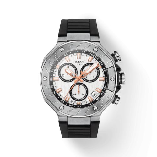 Tissot T-Race Chronograph Stainless Steel / Silver / Rubber